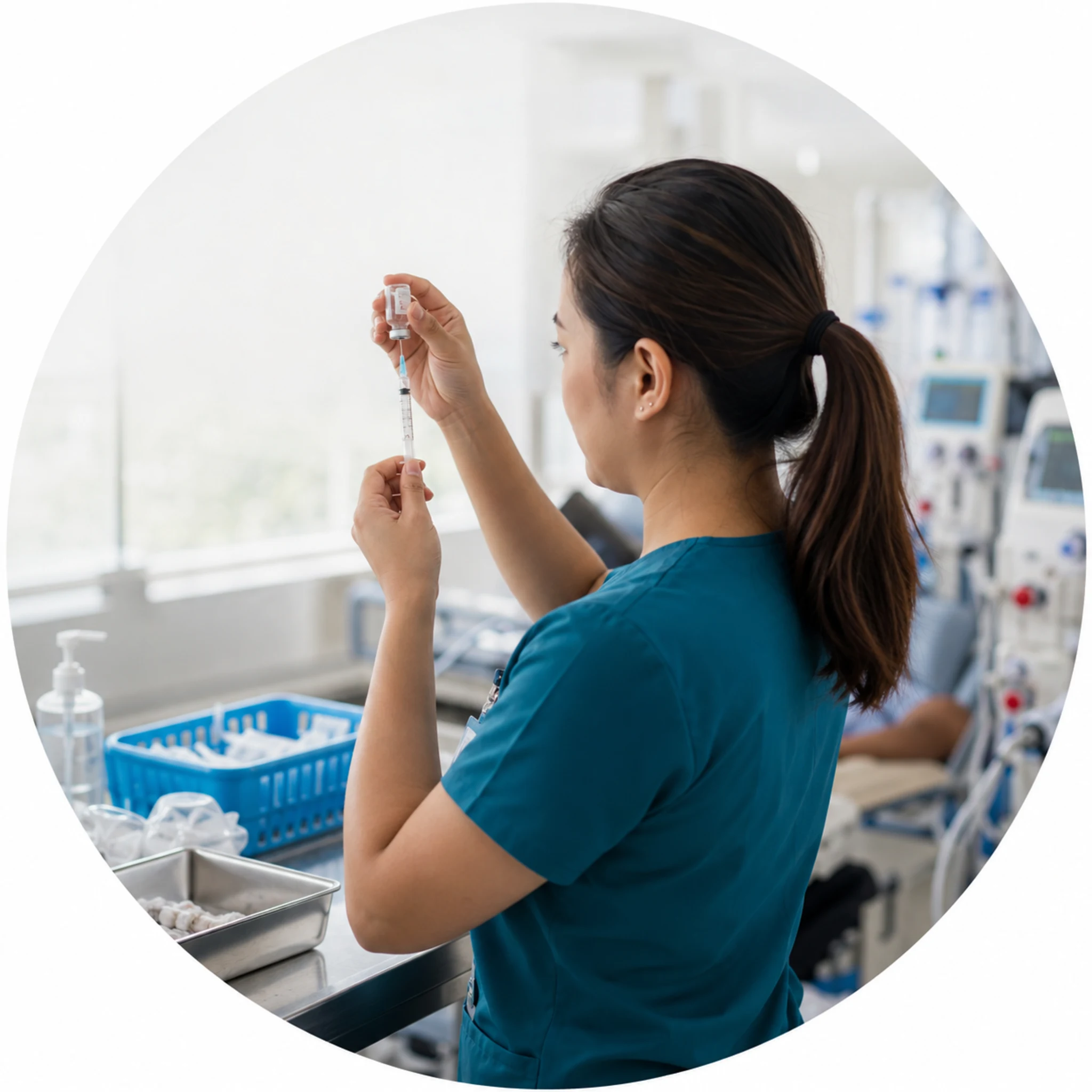 Illustration for the antibiotic stewardship in hemodialysis guide