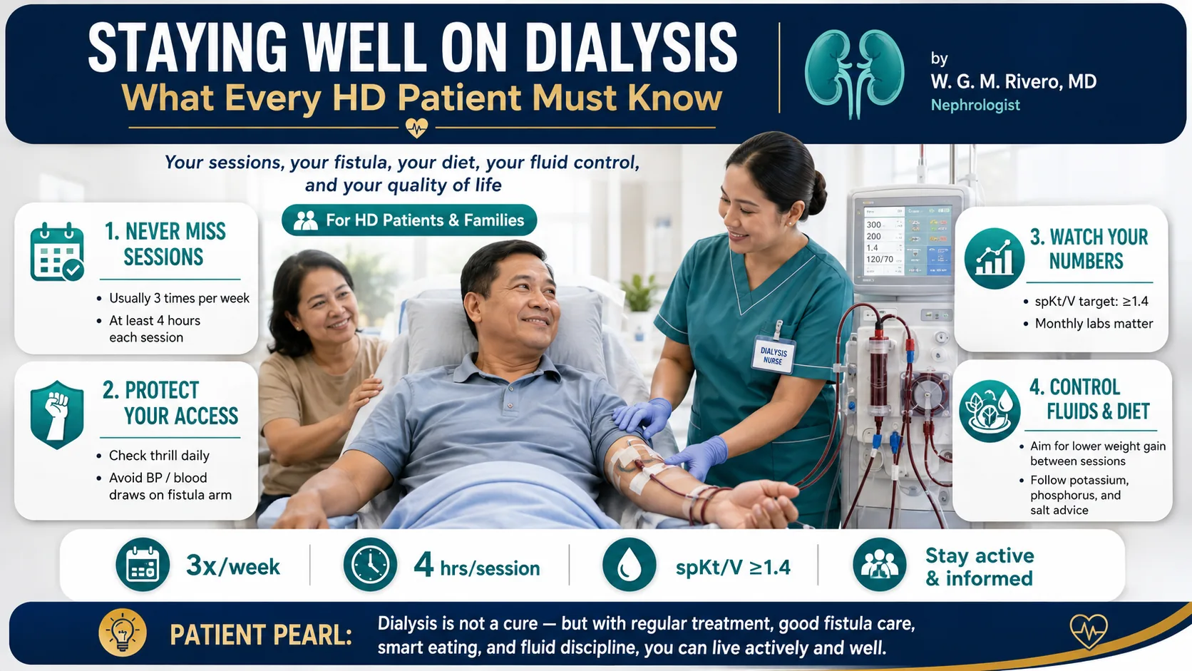 Staying Well on Dialysis — Patient Guide · williamriveromd.com